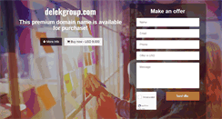 Desktop Screenshot of delekgroup.com